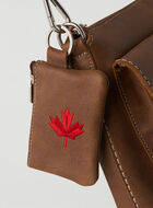 Maple Leaf Top Zip Pouch Tribe