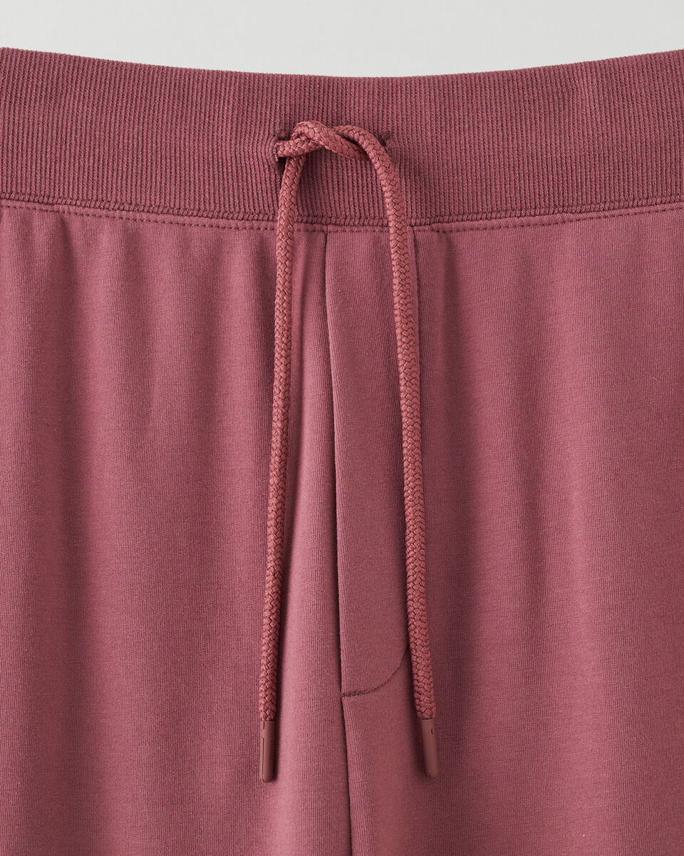 Pantalon en jersey bouclette et mélange modal