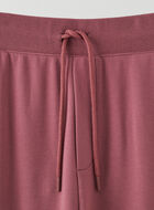Pantalon en jersey bouclette et mélange modal