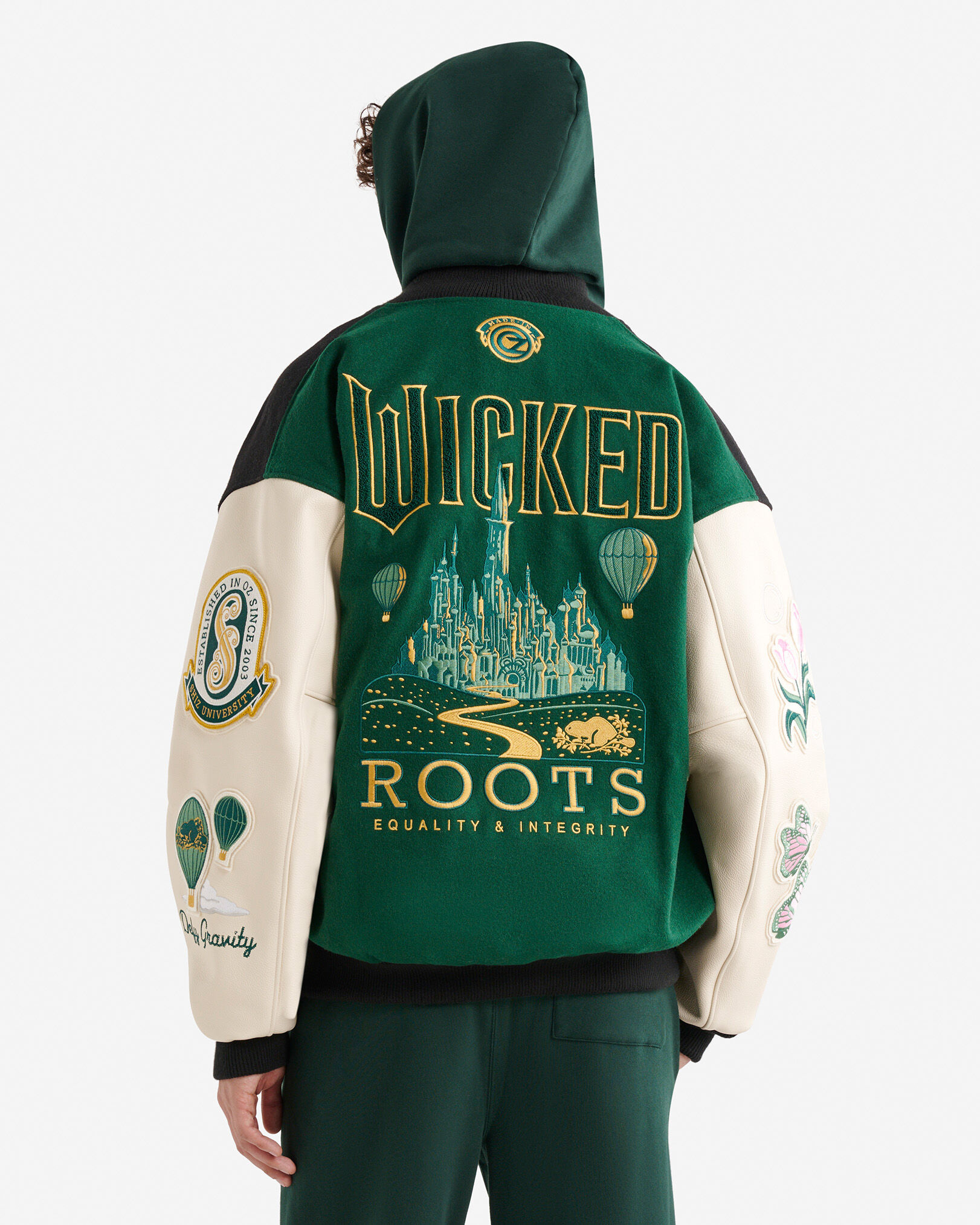Blouson universitaire Roots X Wicked