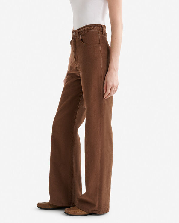 Jean à jambe large et taille haute tressée Levi's pour femme  Jean à jambe large et taille haute tressée Levi's pour femme