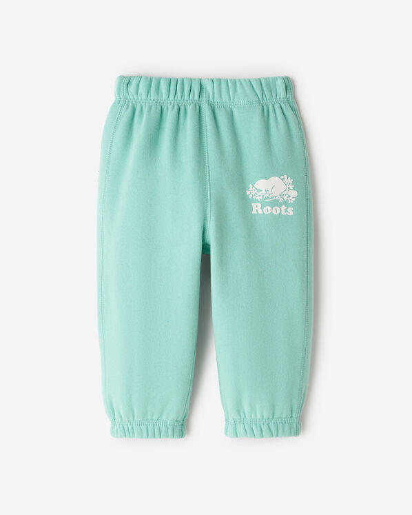 Pantalon original en molleton de coton bio pour bébés