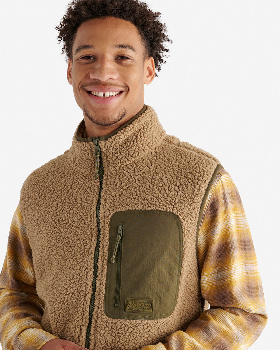 Alta Shearling Fleece Vest