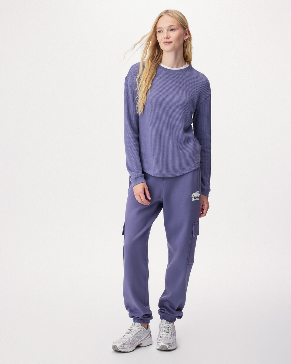 Waffle Long Sleeve Top