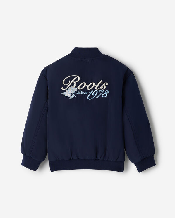 Toddler Roots Signature Varsity Jacket Toddler Roots Signature Varsity Jacket