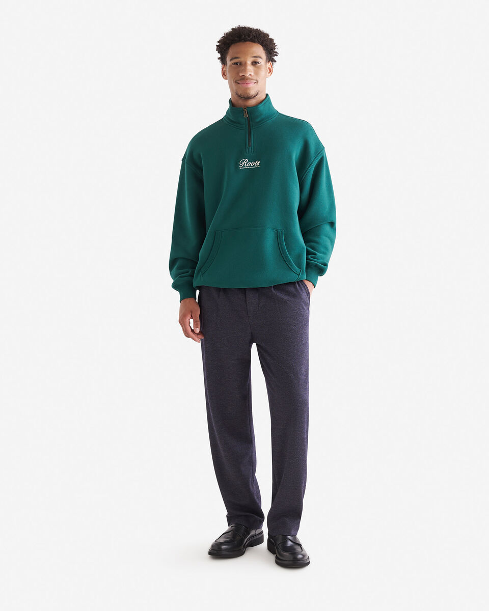 Woolen Relaxed Trouser
