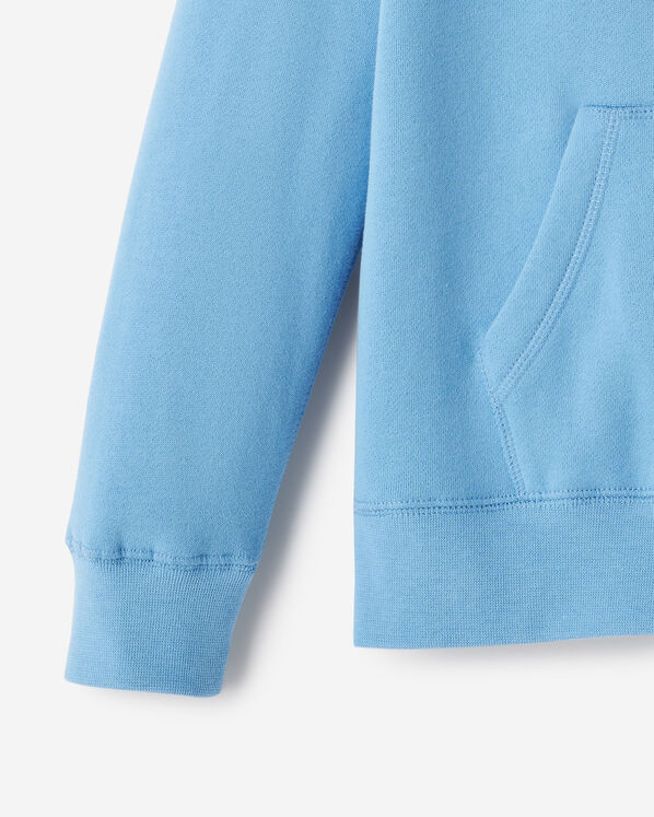 Chandail kangourou original à capuchon en coton bio pour enfants