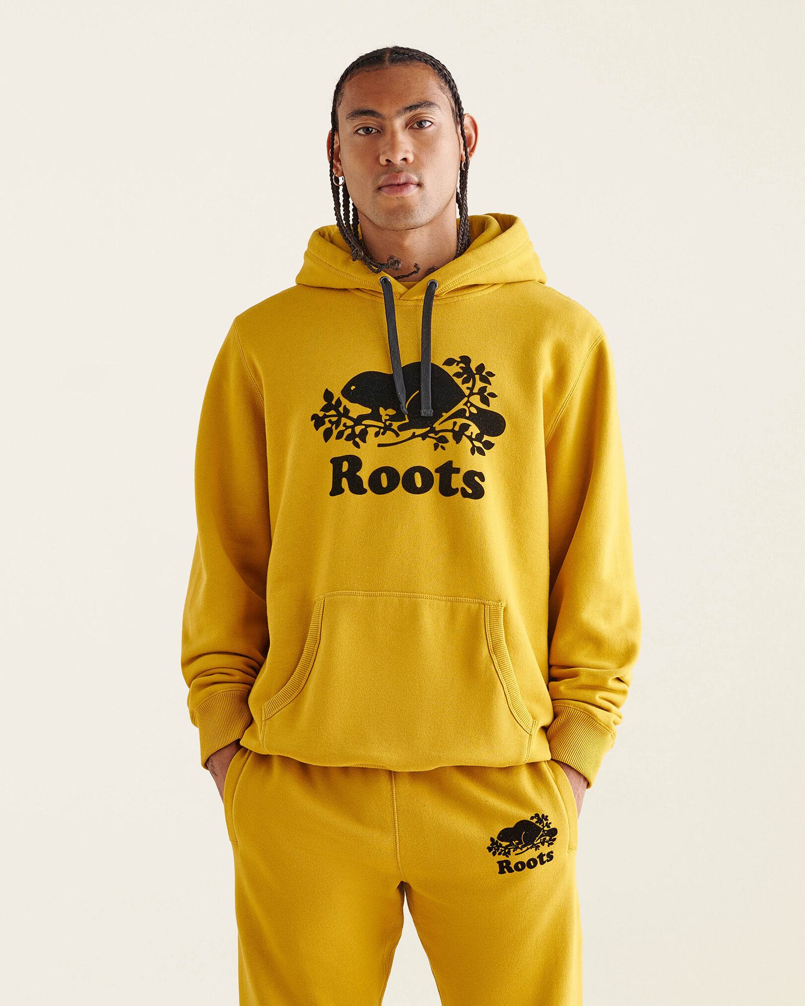 Yellow roots hoodie outlet