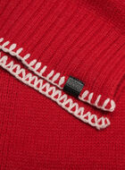 Écharpe à liseré en point de feston