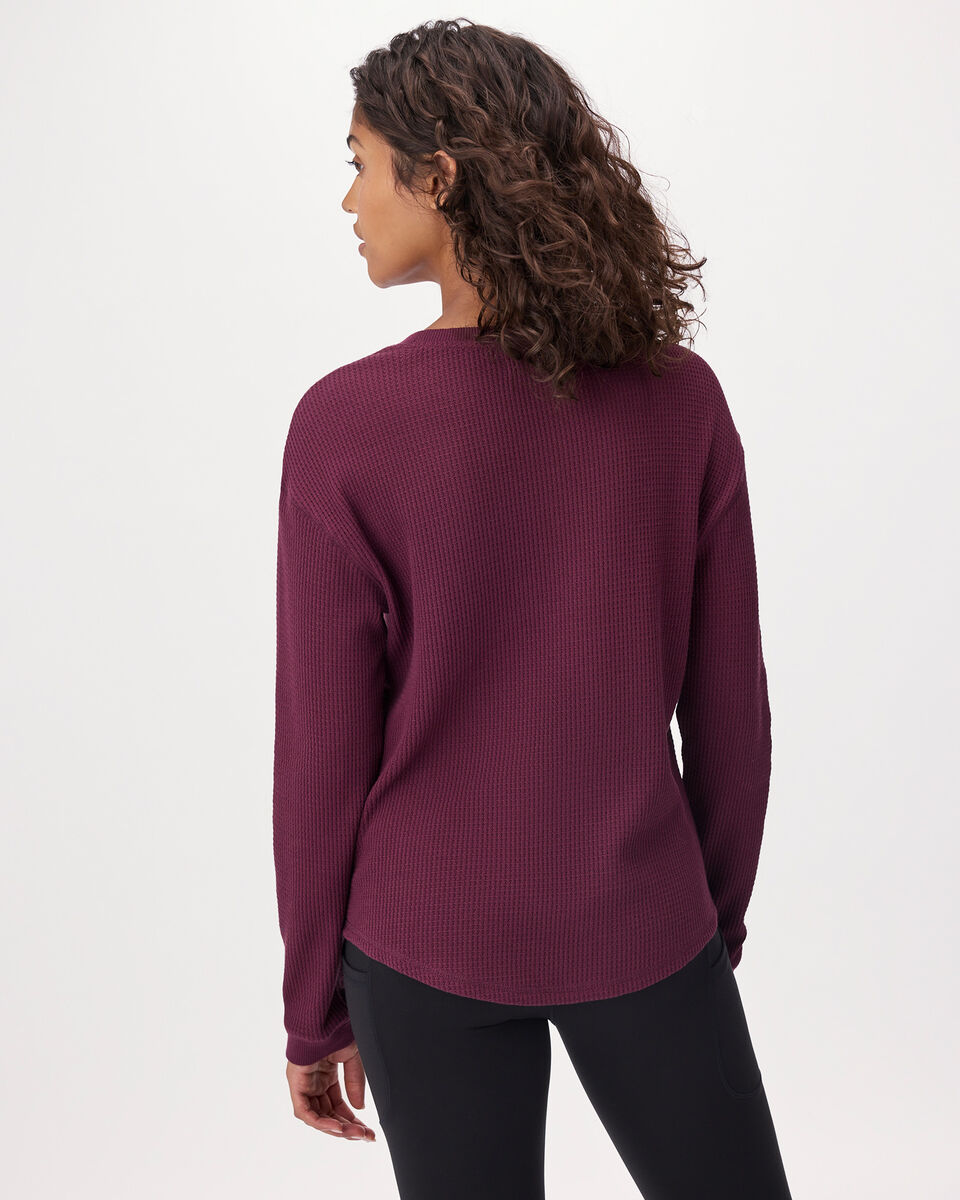 Waffle Long Sleeve Top