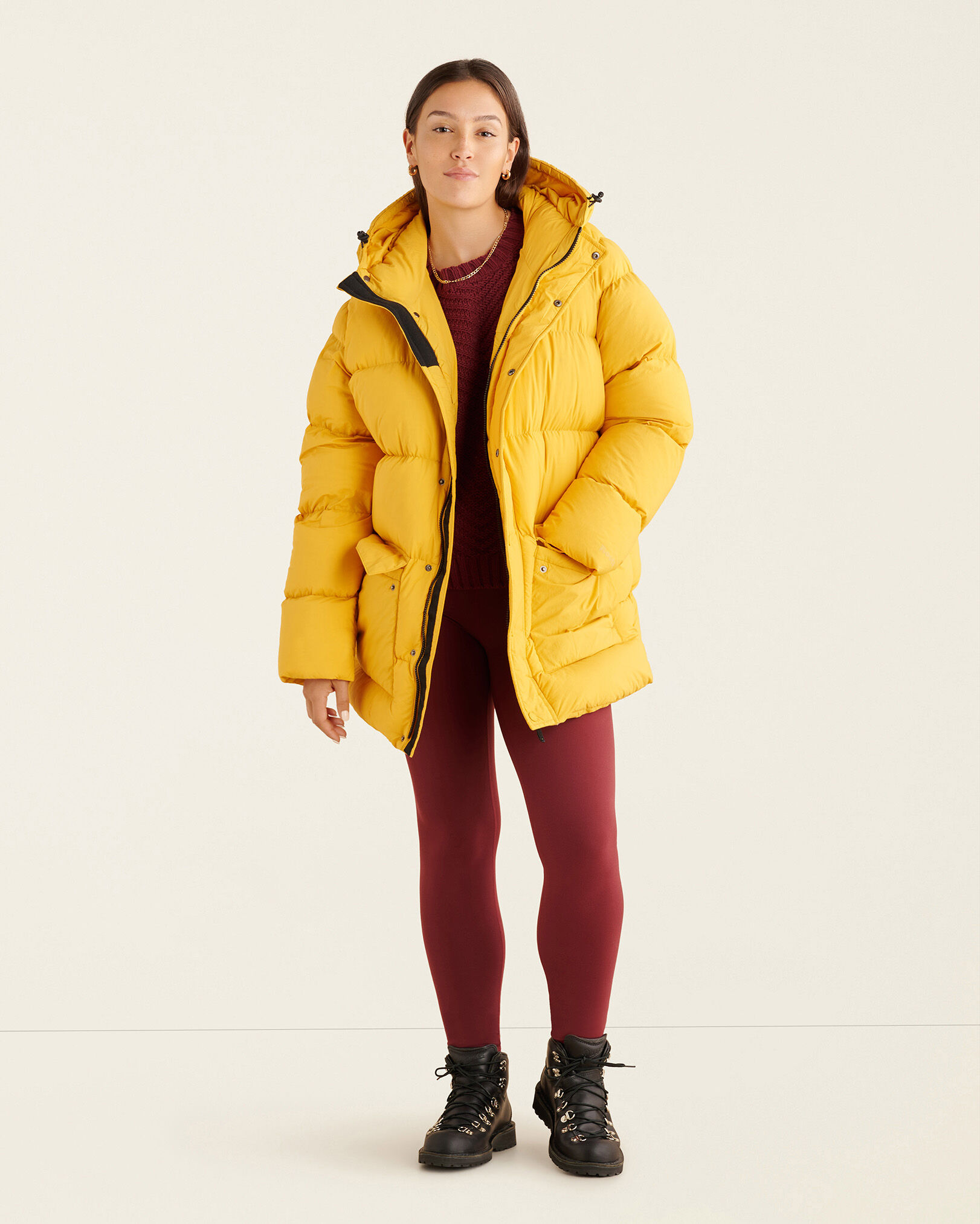 Bubble jacket roots store