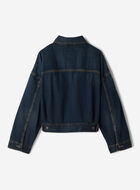 Levi's&reg; Womens Loose Crop Trucker Jacket