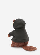 Castor en peluche Beaver Canoe