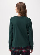 Womens Festive Cooper Long Sleeve T-Shirt