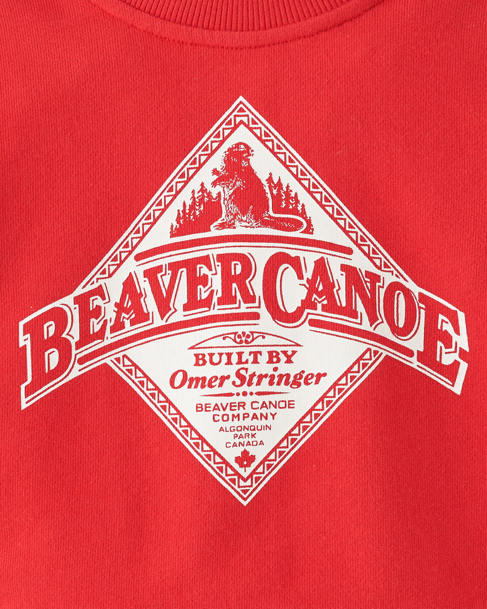 Baby Beaver Canoe Relaxed Crew Sweatshirt