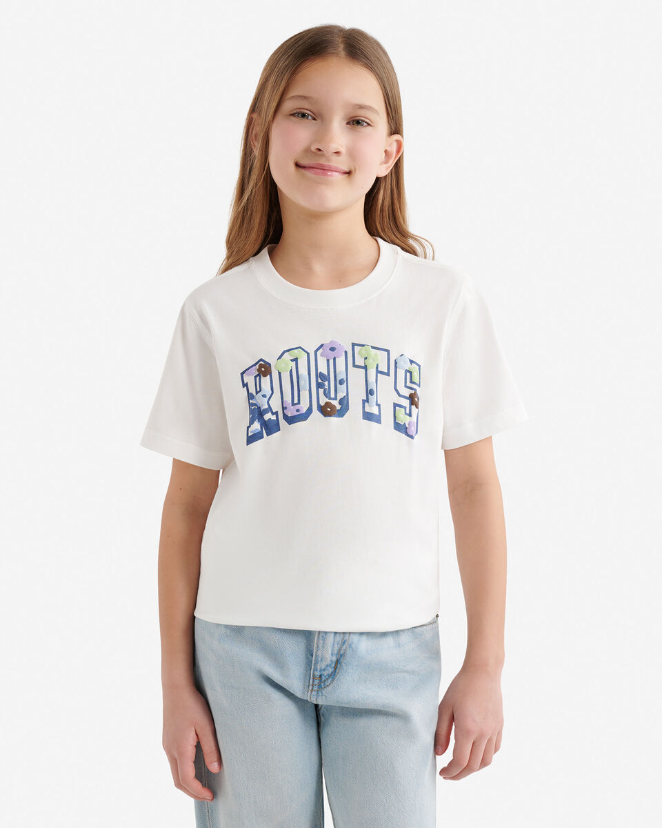 T-shirt motif floral pour enfant