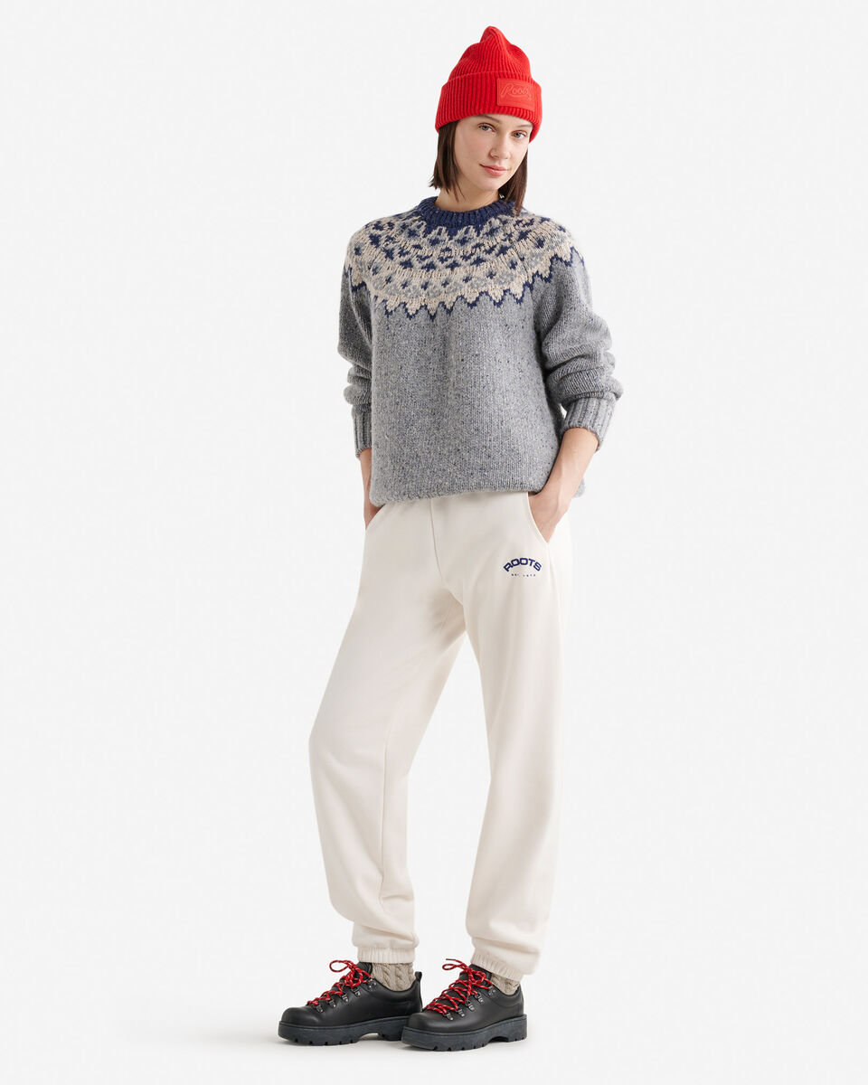 Oversized Fair Isle Sweater