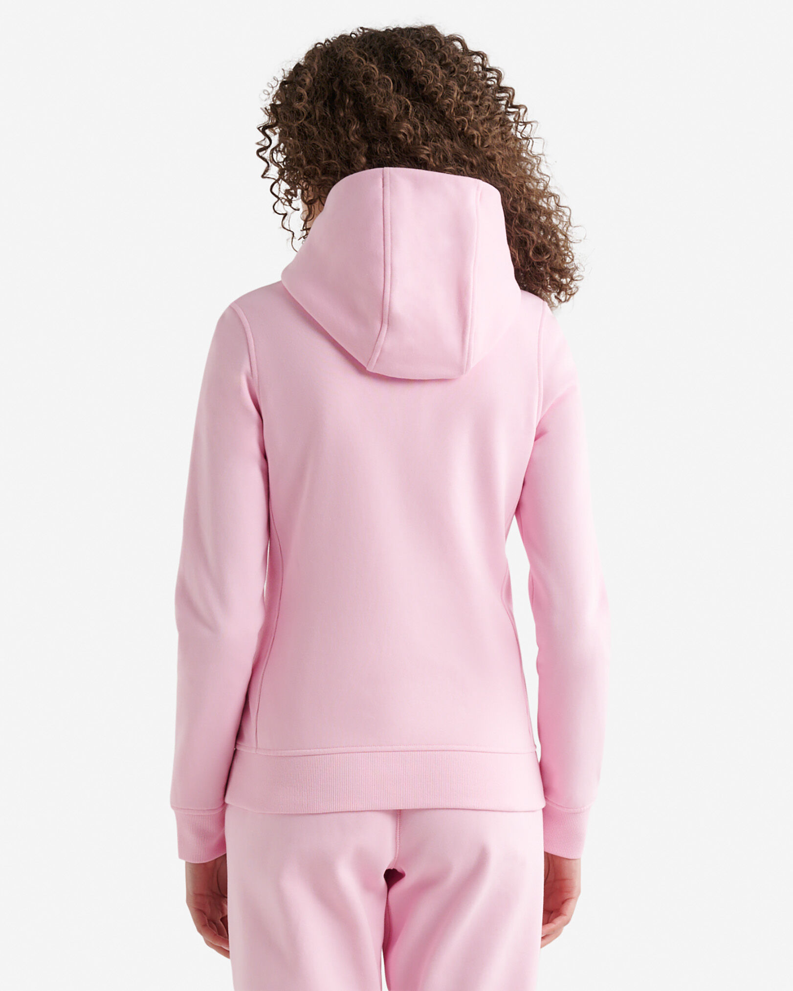 Chandail à capuchon et glissière ajusté en coton bio Cooper