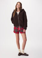 Manteau &agrave; capuchon et glissi&egrave;re en mouton molletonn&eacute; Creekside