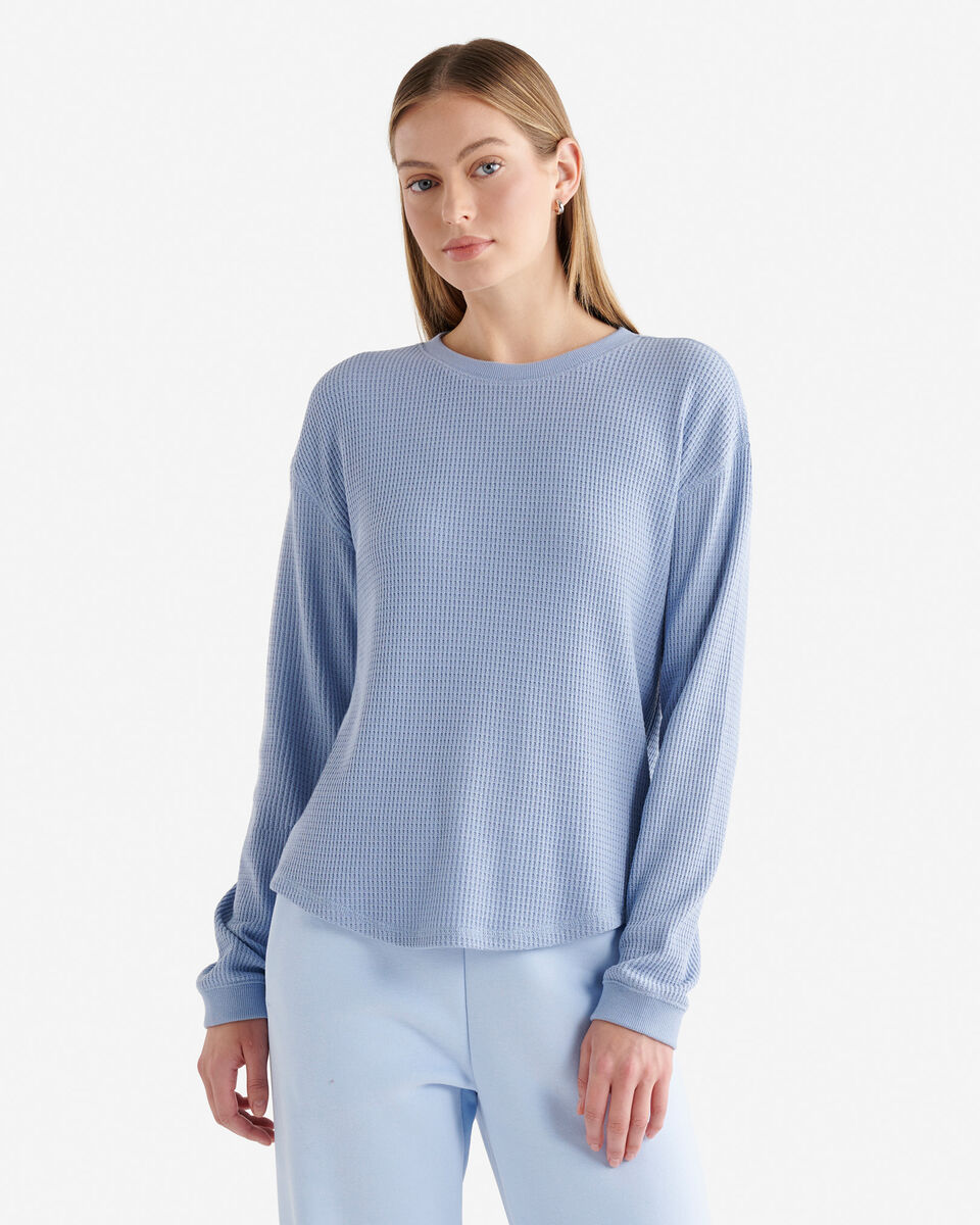 Waffle Long Sleeve Top