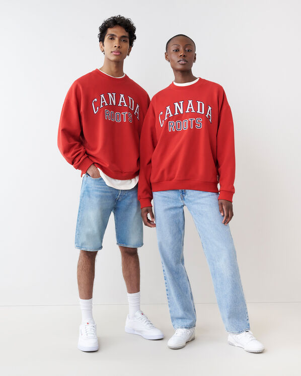 Chandail à col rond non genré Local Roots Canada