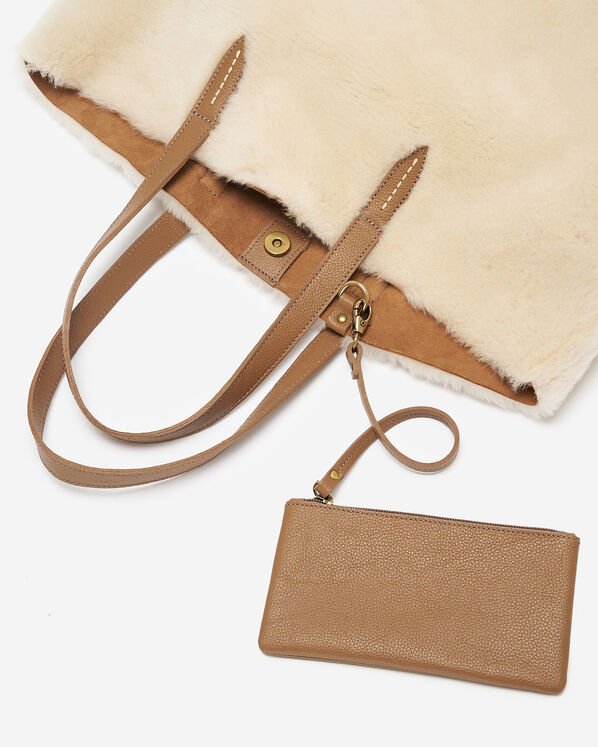 Shearling Carryall Tote