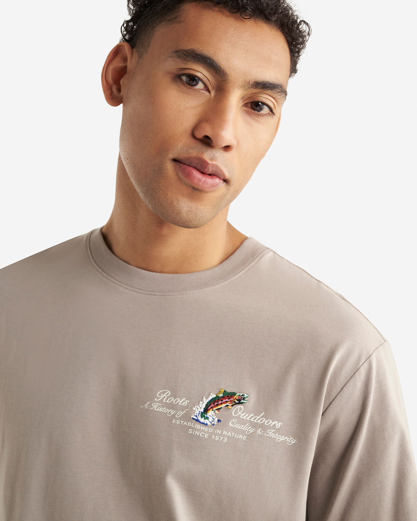 T-shirt Roots Outdoor pour homme