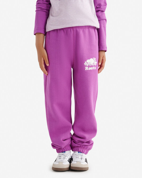 Pantalon original en molleton de coton bio Roots pour tout-petits