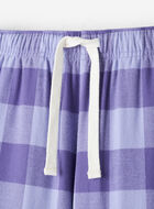 Pantalon de pyjama &agrave; carreaux pour femme