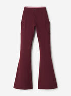 Legging sport &eacute;vas&eacute; en tricot