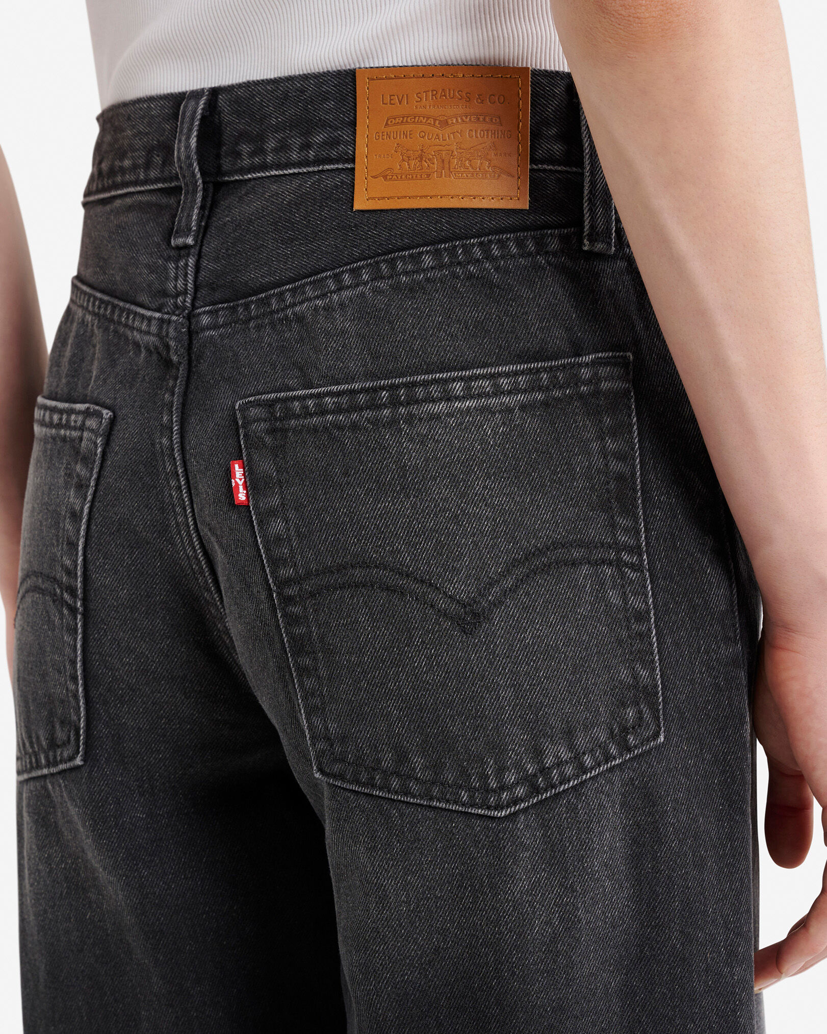 Levi's Ribcage Wide Leg Womens Jeans