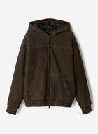 Legacy Suede Hoodie