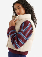 Roots Down Puffer Crop Vest