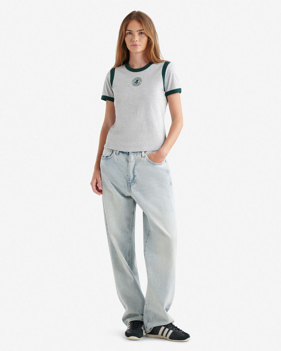 Womens Summer League Ringer T-Shirt