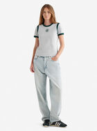 Womens Summer League Ringer T-Shirt