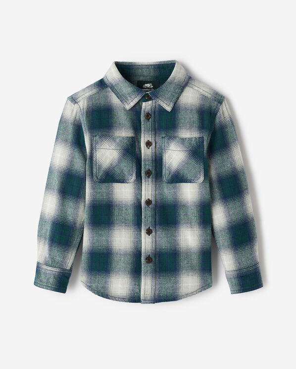 Chemise à carreaux décontractée pour tout-petits