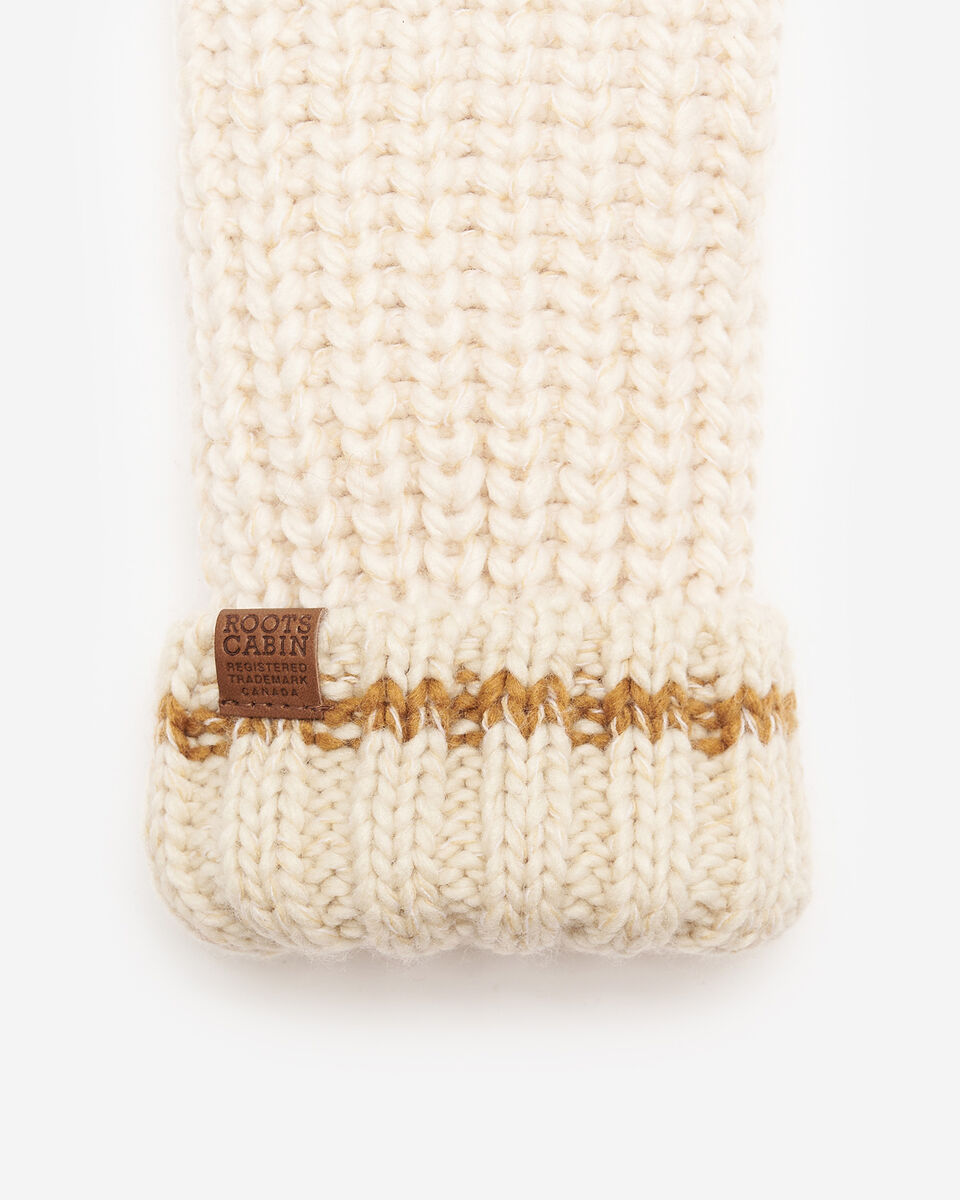 Mitaines &agrave; grosse maille Cabane pour adulte