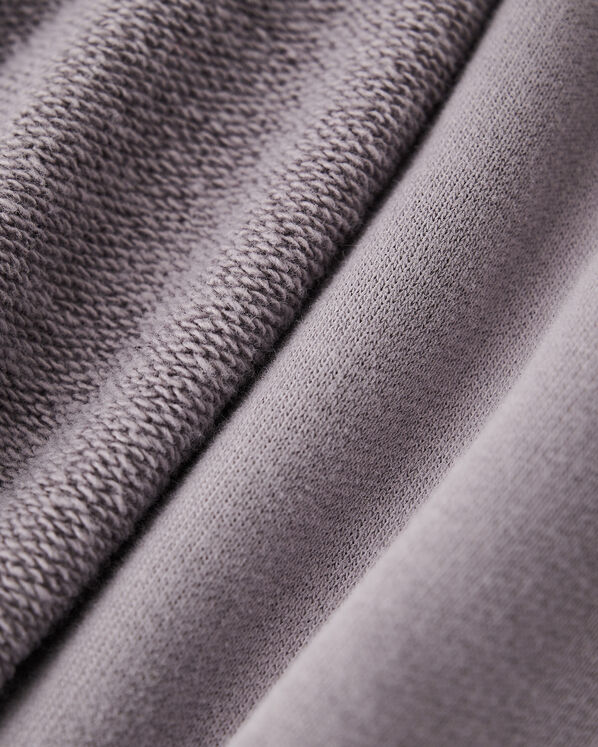 Chandail à capuchon et glissière court en molleton Nuage pour filles Chandail à capuchon et glissière court en molleton Nuage pour filles