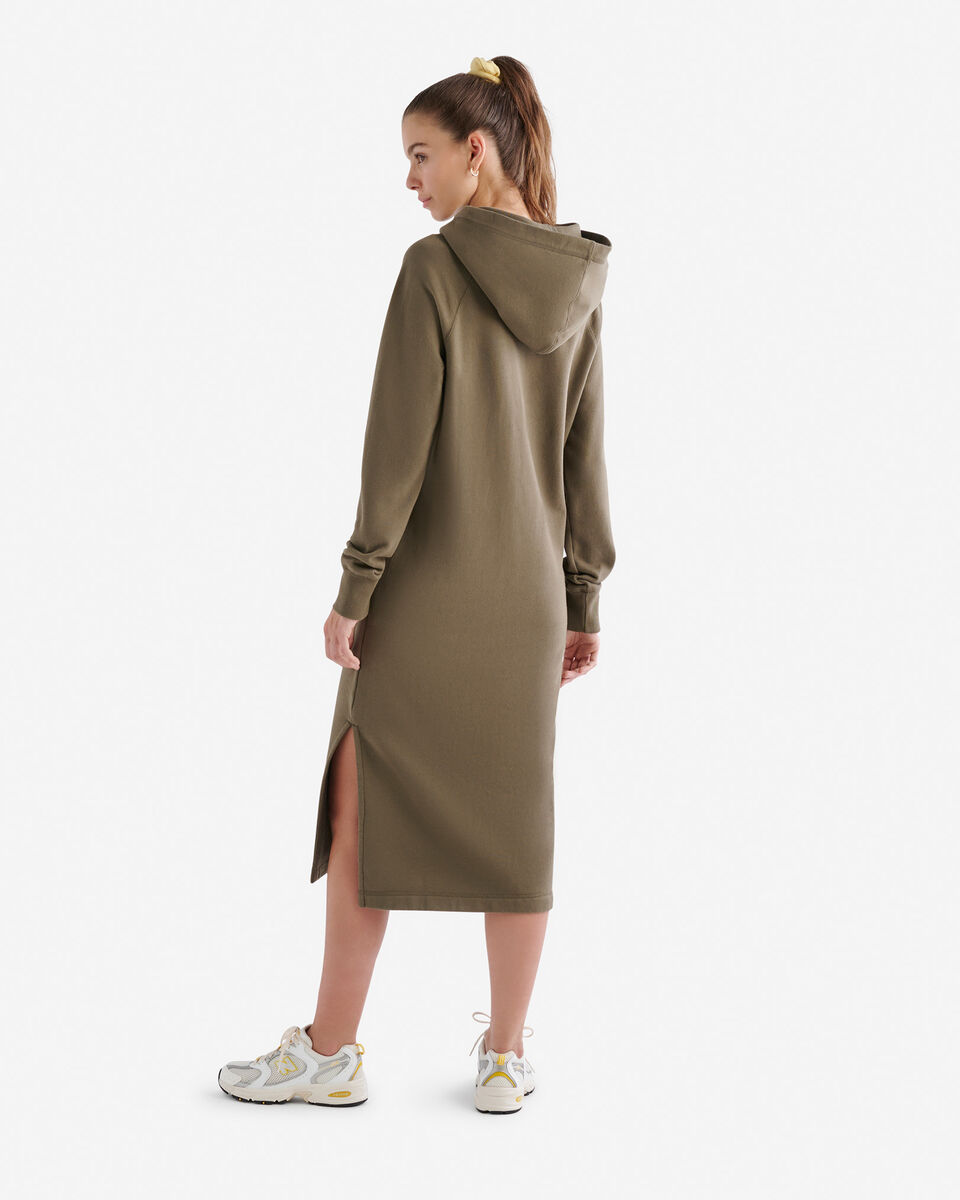 Organic Cooper Hoodie Midi Dress