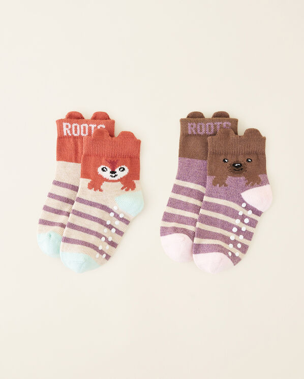 2 paires de chaussettes Amis de la forêt pour tout-petits
