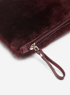 Shearling Medium Zip Pouch