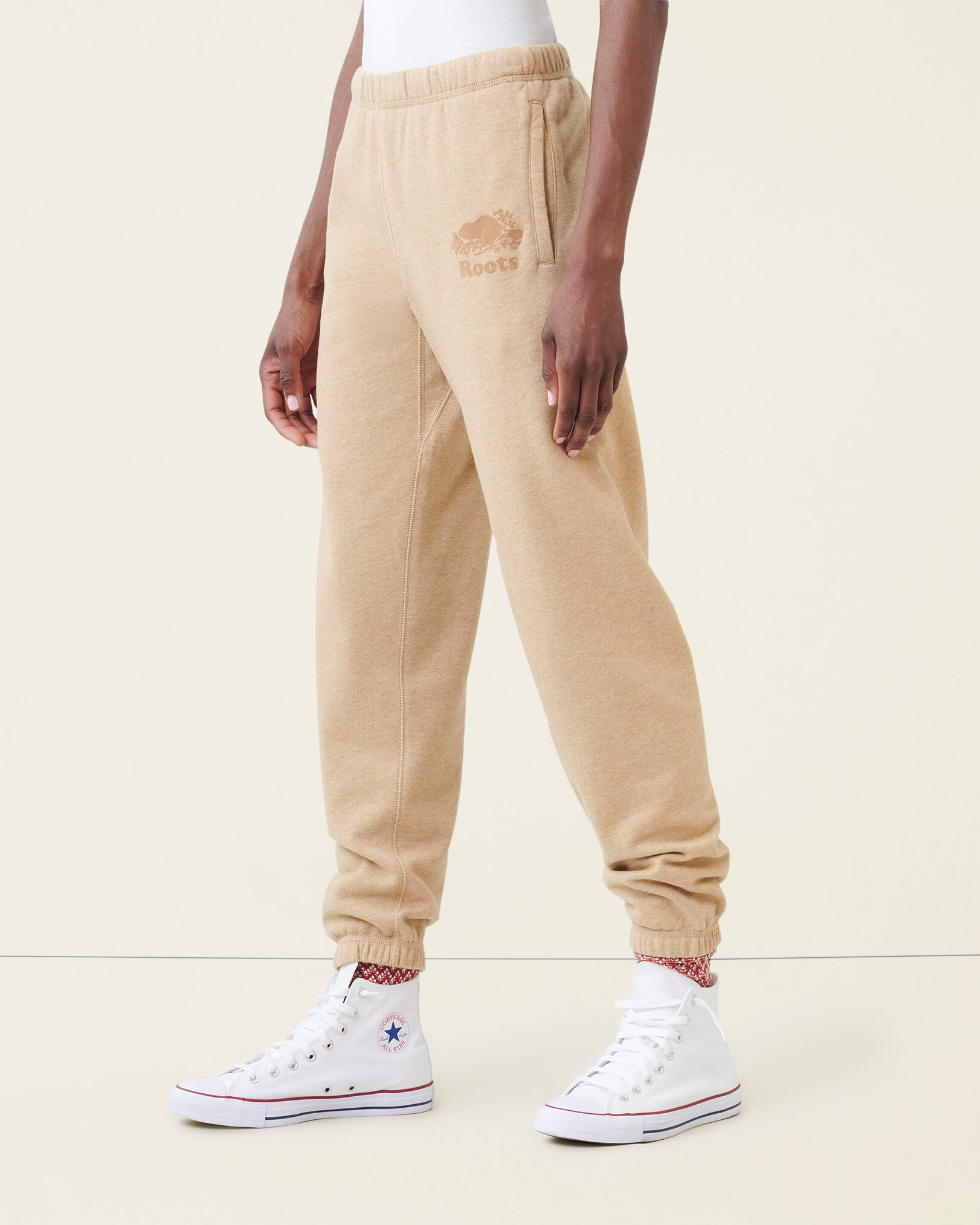 Roots sweatpants top inside pocket