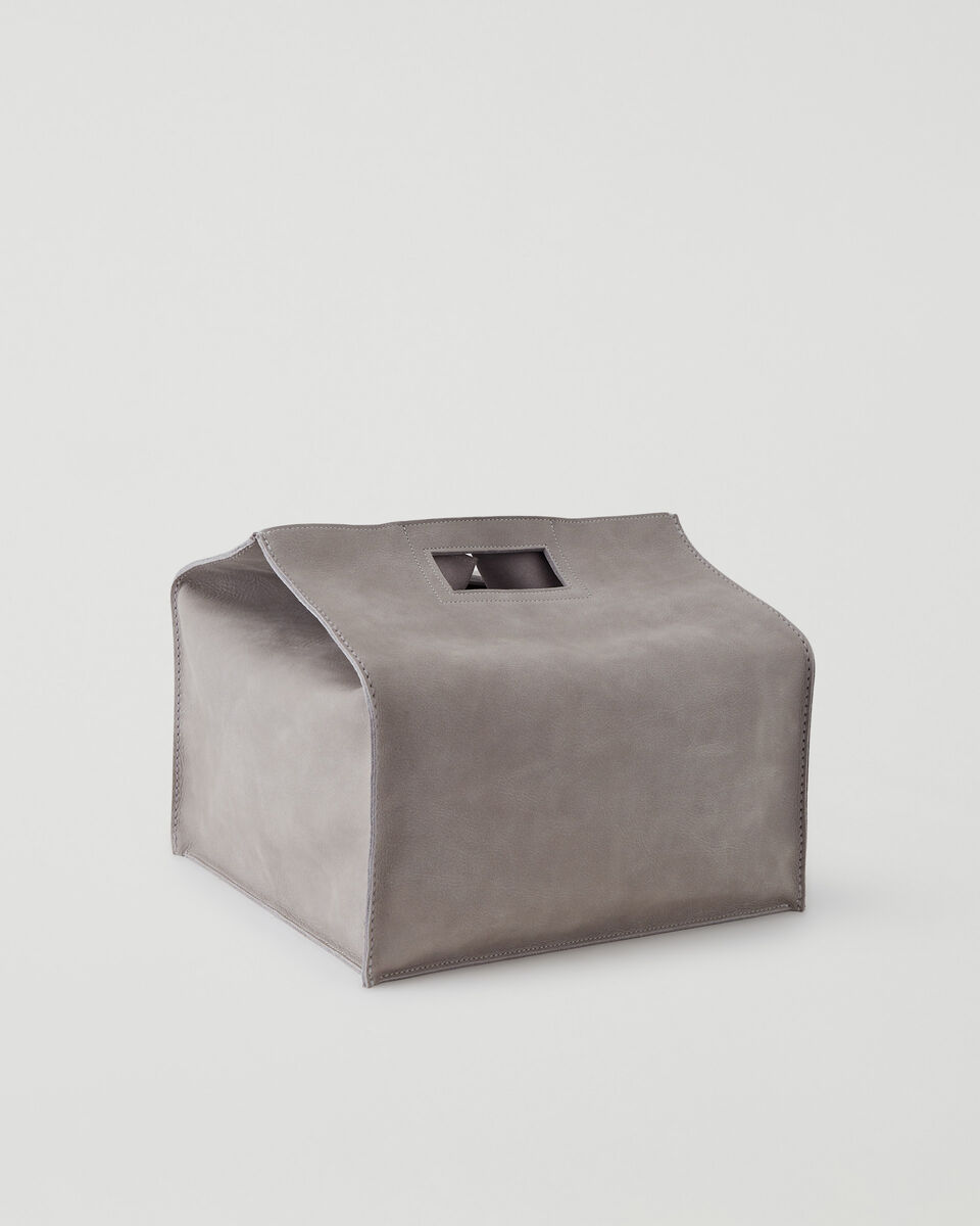Extra Large Leather Basket 2.0 Tribe
