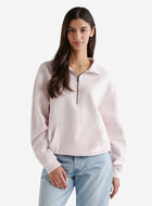 Organic Cooper Relaxed Half Zip Stein