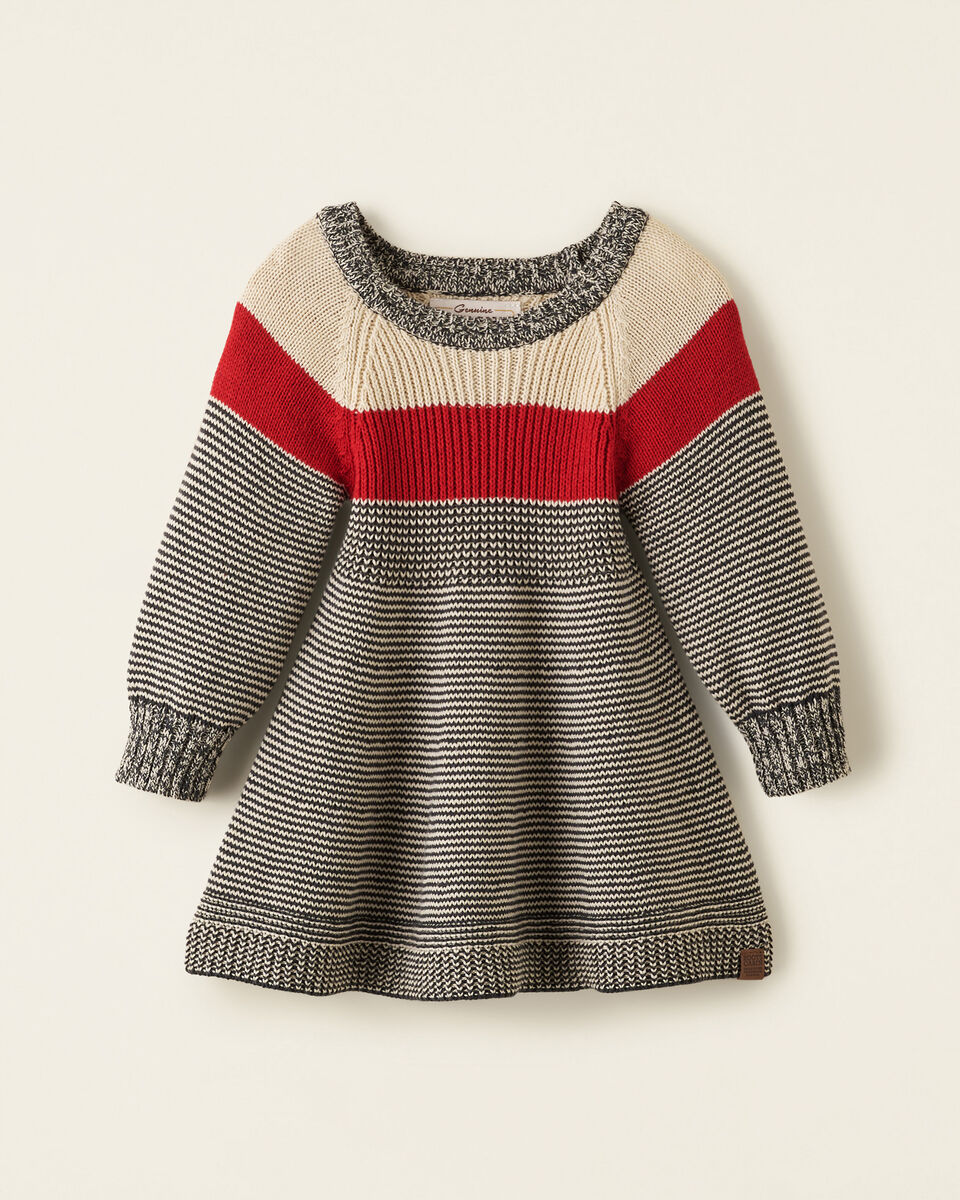Baby Cabin Knit Stripe Dress