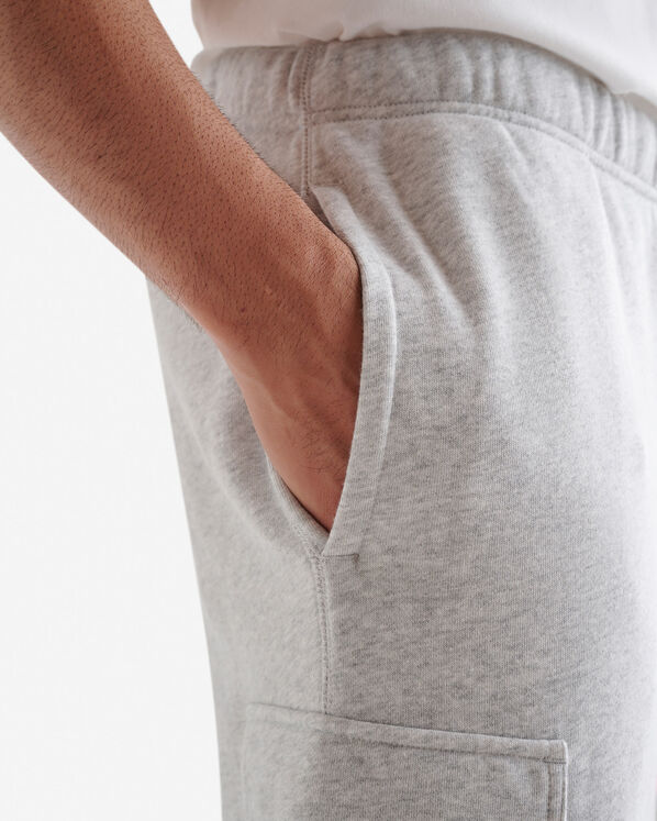 Pantalon cargo décontracté en molleton de coton bio Cooper