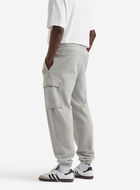 Pantalon cargo décontracté en molleton de coton bio Cooper