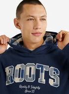 Plaid Applique Hoodie