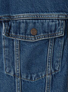 Levi's&reg;  Collarless Crop Womens Sherpa Trucker Jacket