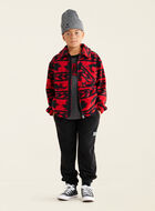 Kids Microfleece Zip Shacket